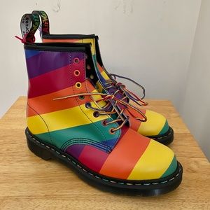 Dr. Martens 1460 Pride Boots Multi Rainbow UK9 W11 M10